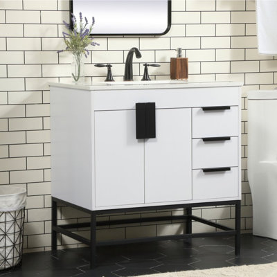 Ensemble de meuble-lavabo simple 32 po Eugene