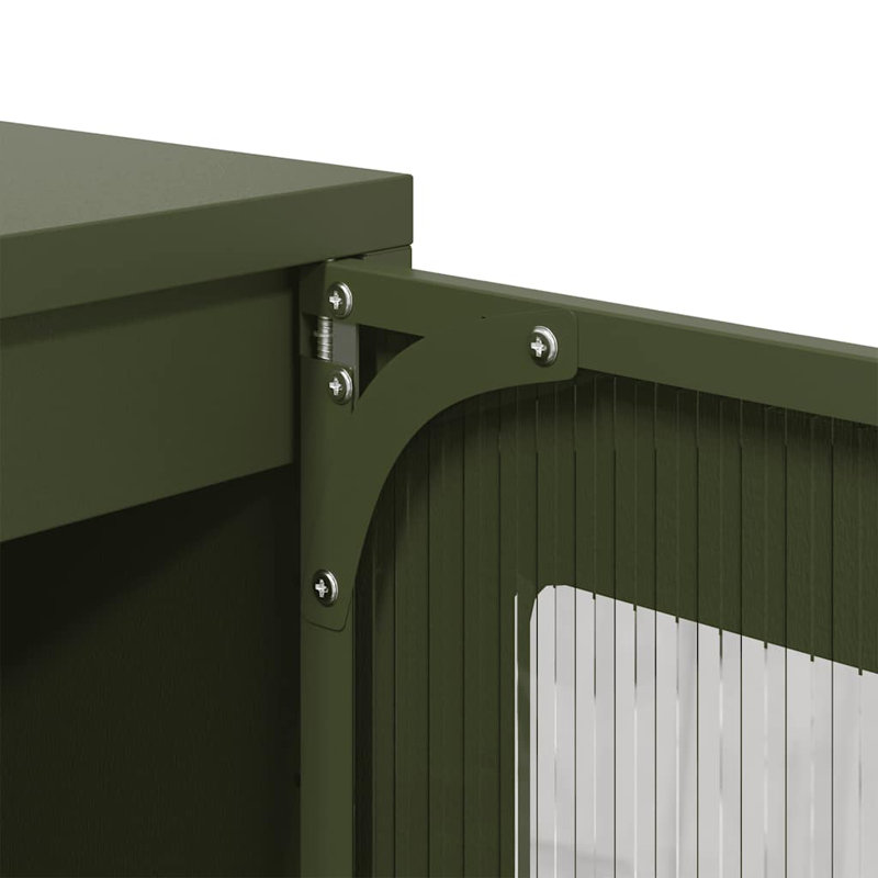 Barraco 36cm Sideboard, Olive Green