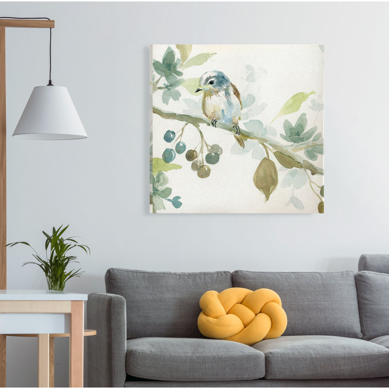 Spring Melody II - impression sur papier, H 16 po x l 16 po x P 1,5 po, Toile tendue