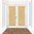 Lamesa Semi Sheer French Door Curtain Single Panel-1635678316-1635678310