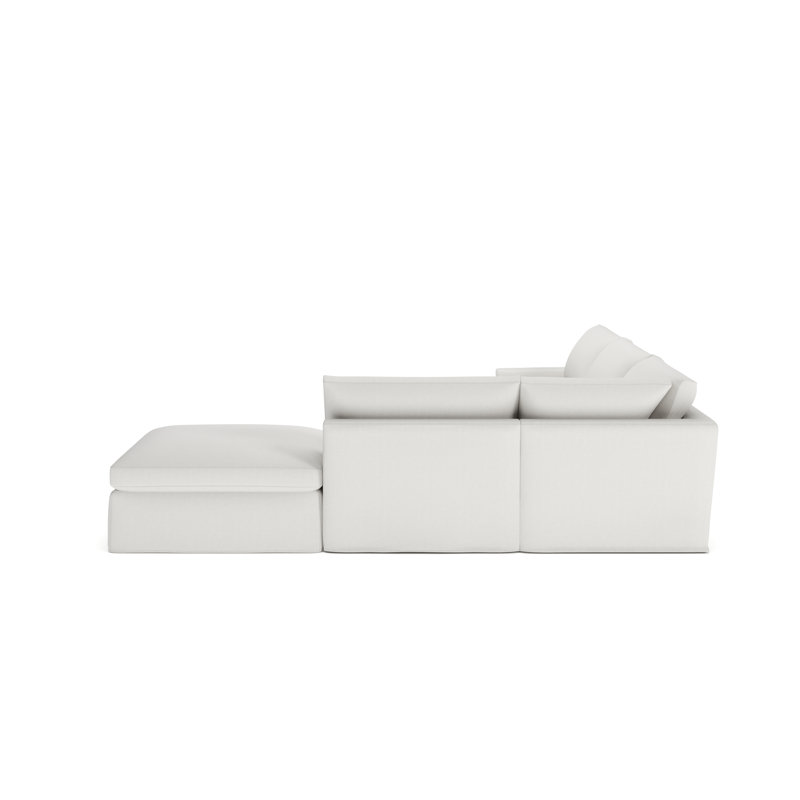 Canapé modulaire 5 pièces Wrenley, Croisière à la dérive, Beige Macarena