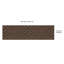  Tapis d'escalier 10 po x 36 po à motif de losanges brun terre, paquet de 4, fabriqué à partir de matériaux recyclés