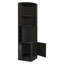 Armoire de bar d'angle, support en verre, armoire à double porte, huit supports à vin intégrés