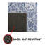 Tapis oriental bleu clair / blanc Aodan-537926558