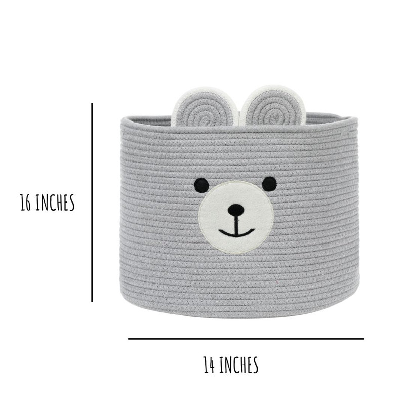 Bac de rangement Park Life Designs, gris