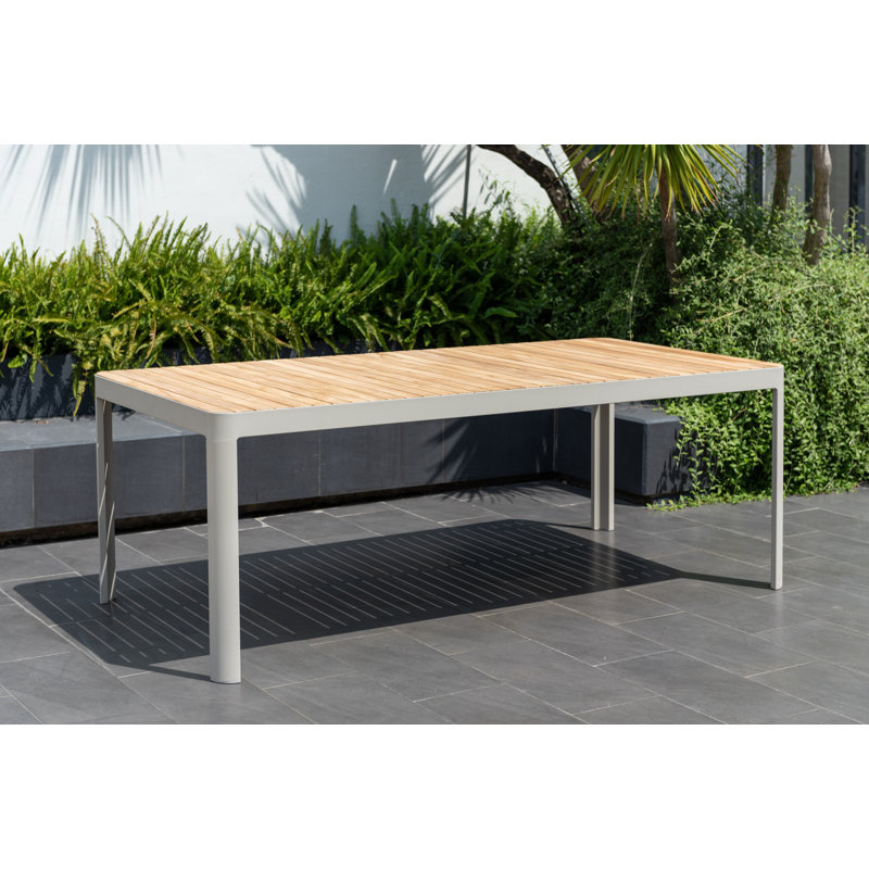 Elian 82.08'' Rectangular 8 - Person Outdoor Dining Set