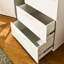 Coffre chauffant en blanc durable