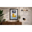 Bath Time Duck Typography - Framed Print-1693176259-1693176258