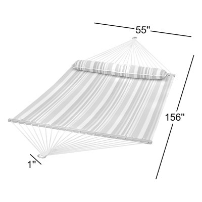 Kylah 2 Person Spreader Bar Hammock