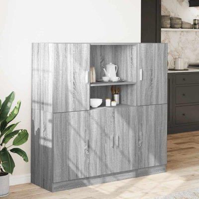 2 131.5cm Kitchen Pantry