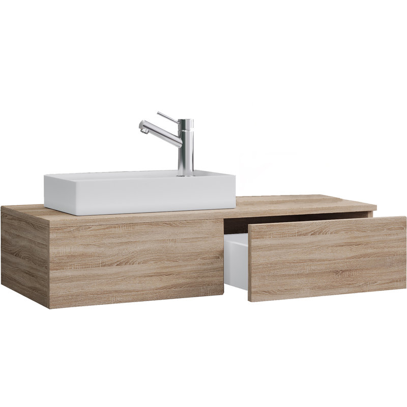 Redmund Bathroom Vanity with Basin, White