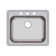 Dayton 25" L x 21" W Drop-in Kitchen Sink