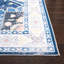 Arizona Bohemian Machine Washable Non-Slip Area Rug in Navy & Ivory-923355783
