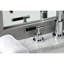 Robinet de salle de bain espacé avec ensemble de drain Kaiser-49275002