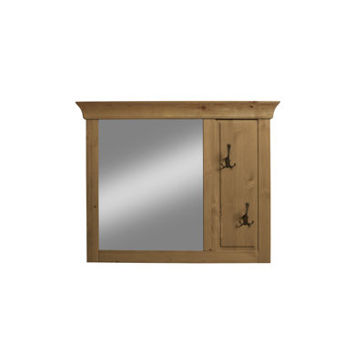Falkville Wood Wall Mirror