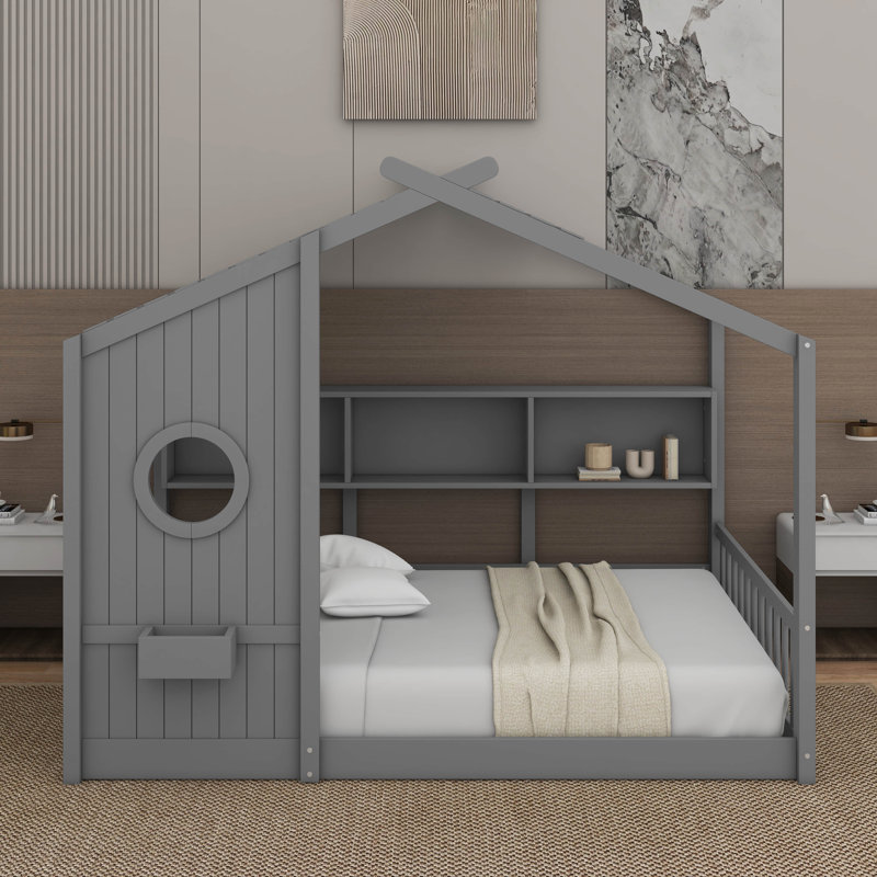 Lit double pleine grandeur, Gris