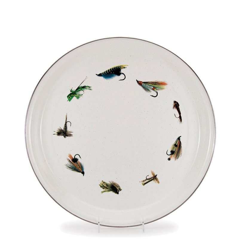 Fishing Fly Platter