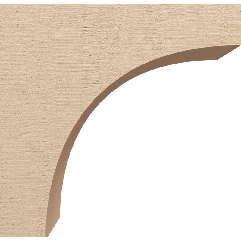 Bois de cèdre brut StockportThane Corbel, apprêté brun clair Stockport, H 18 po x l 9 po x P 18 po