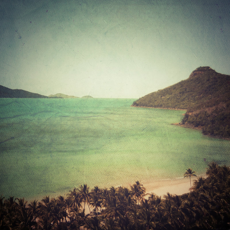 Beach And Sea by Bgblue - Wrapped Canvas Print, 30cm H x 30cm W x 3.8cm D