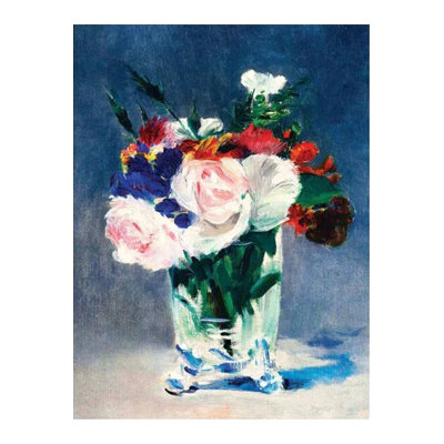 Tapis décoratif moderne à motif de fleurs et de vases pastel