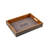 Grey Leatherette Tray - 16" X 12"