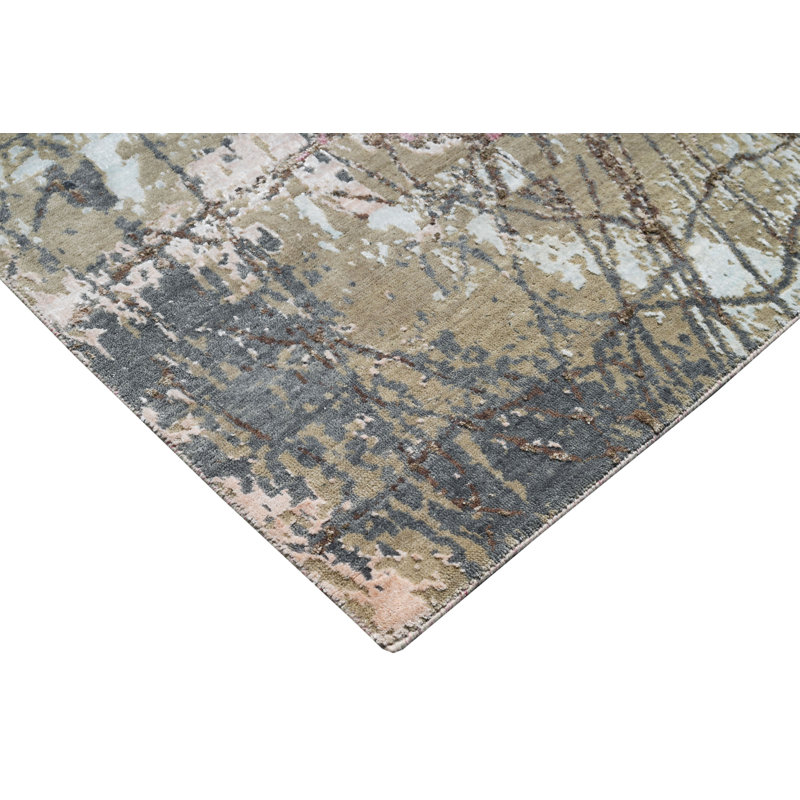 Abstract Area Rug, Rectangle 9' x 12'