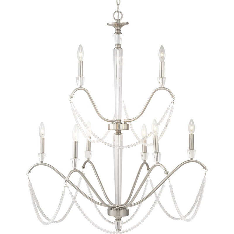 Lappin 9 - Light Dimmable Tiered Chandelier