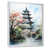 White Floater Framed Canvas