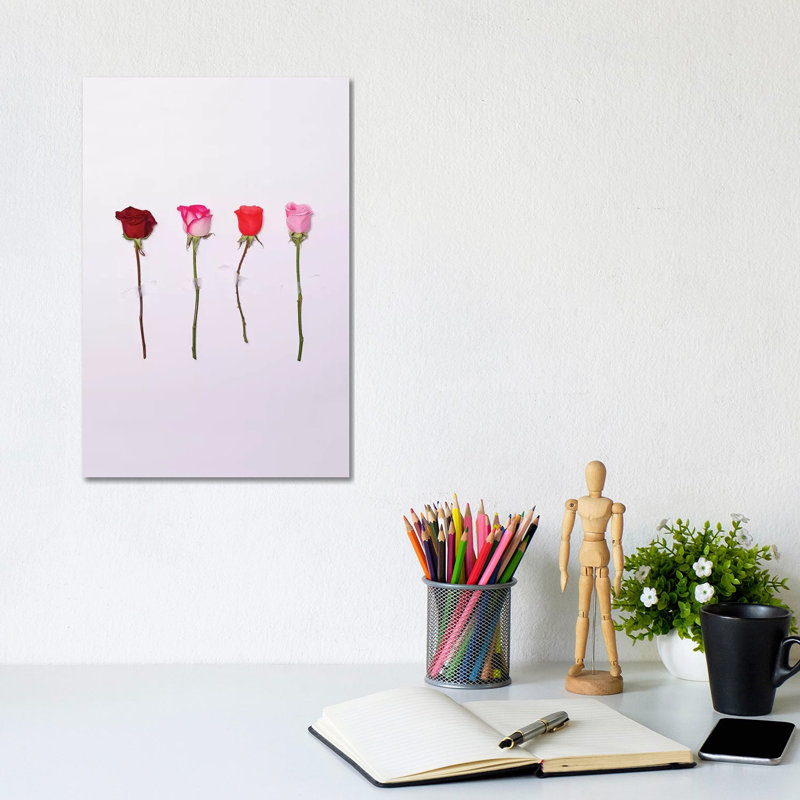 Long Time Love by Honeymoon Hotel - Wrapped Canvas Painting, 20.32 cm H x 30.48 cm W