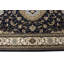 Tapis oriental bleu marine 5X8-203671233