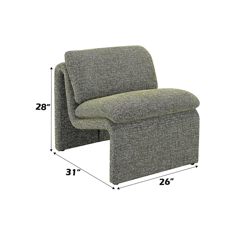 Chaise d'appoint innovante Elegance Jaeda