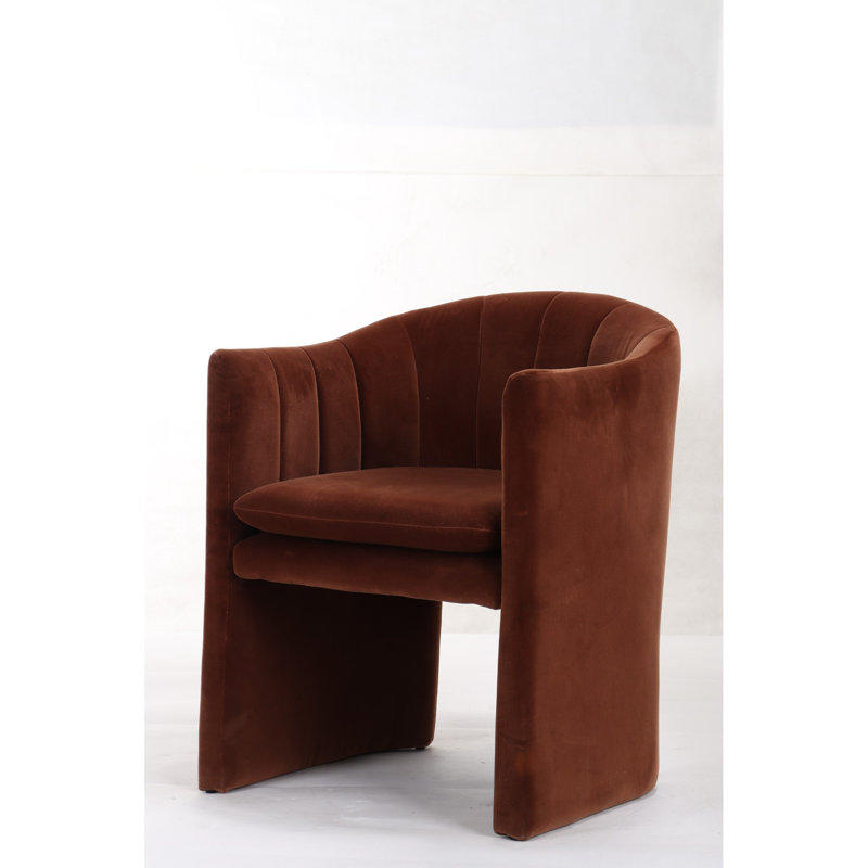 Chaise de salle à manger 30 po, Orange 