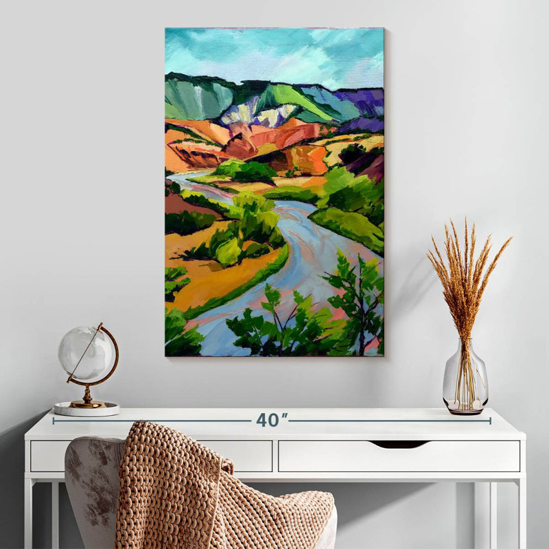Hannes New Mexico Landscape, 30" H x 20" W