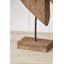 Handcarved Mango Wood Altum Angelfish Ornament-1612750648