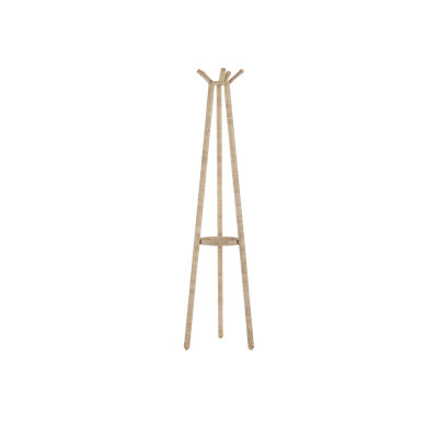 Rolo Iron Freestanding 4 - Hook Coat Rack