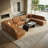 Bandera Sofa, Cl, Roche Tan Leather-124300828