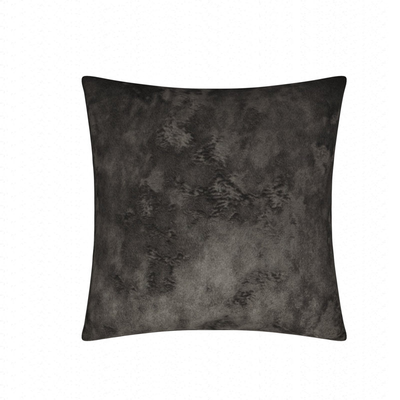 Bismarck Square Pillow Cover & Insert, 26" x 26", Charcoal