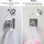 Ensemble d'accessoires de salle de bain 3 pièces, ensemble de salle de bain en acier inoxydable, porte-papier hygiénique avec porte-peignoir-61784542