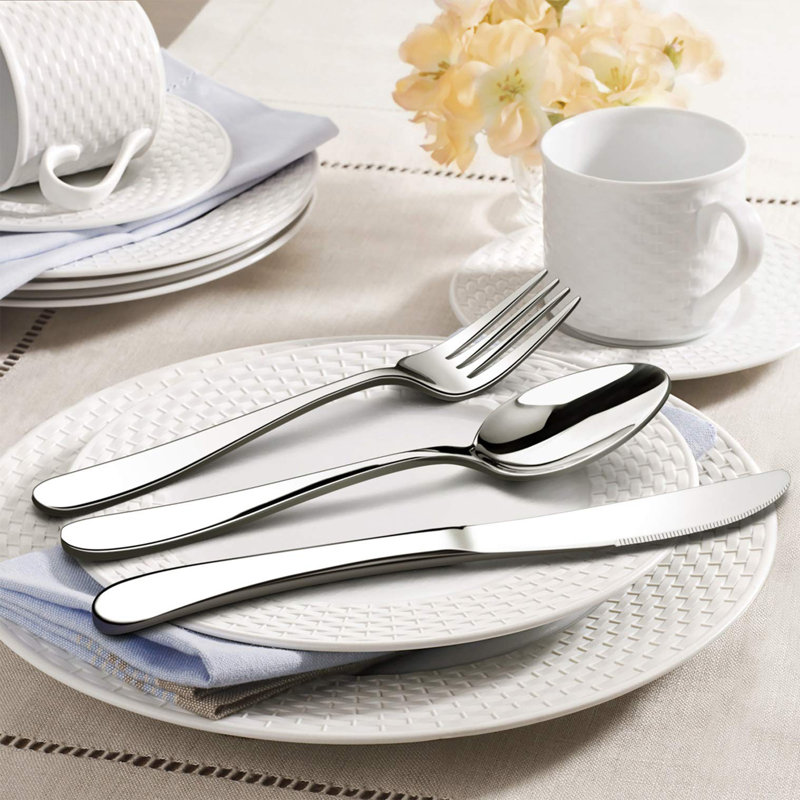 Latitude Run® Dayri Stainless Steel Flatware Set - Service for 8