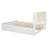 Rattan  Storage Bed with 2 Drawers,Trundle-225409910