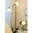 Vintage Country-Style Wrought Iron & Acrylic Flexible Tube Floor Lamp