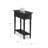 Coastal Solid Wood Narrow Side Table-7330713