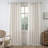 Janie Rod Pocket Semi-Sheer Curtain Panel Pair-1651270351-1651270347