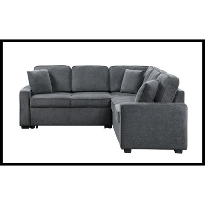 Jessye Upholstered L-Shaped Sectional Symmetrical