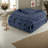 Premium Polyester Full Queen Bedding Sets, Modern Jacquard Home Comfort