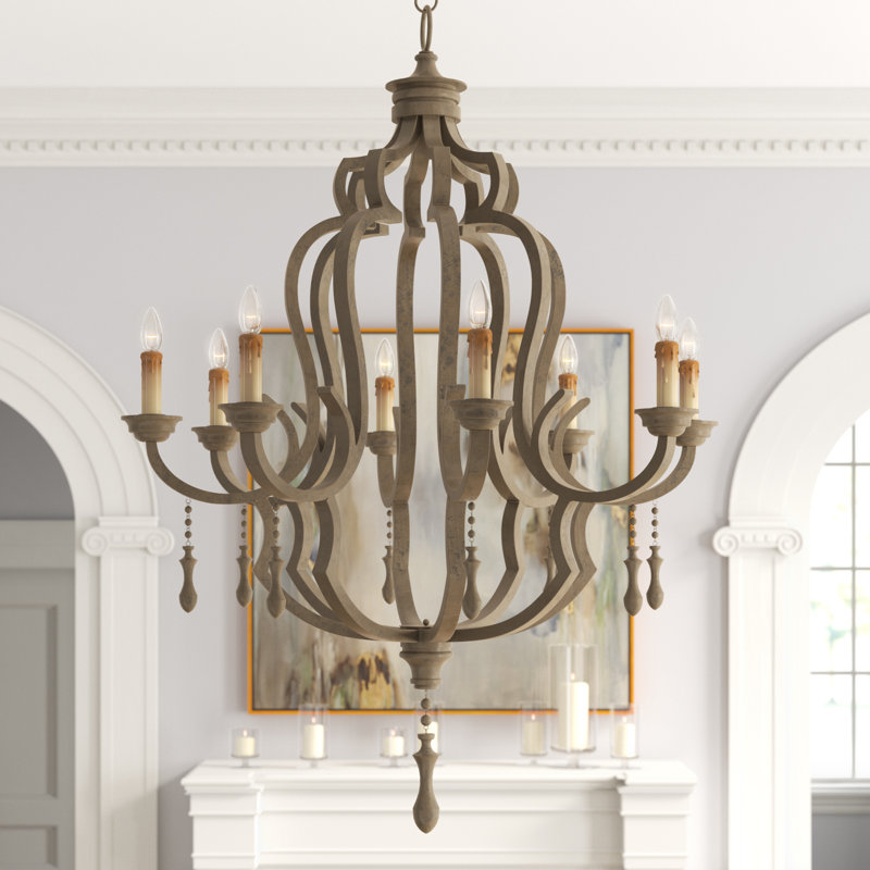 Waterloo 8 - Light Chandelier