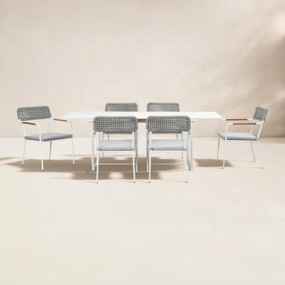 Dean 87" Patio Dining Set