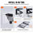 2 Piece Metal Floating Shelf-1152367529