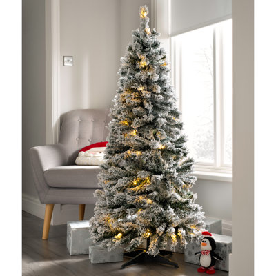 4.99' H Lighted Artificial Christmas Tree