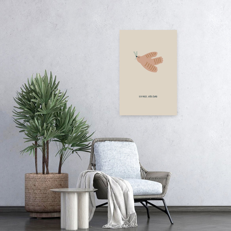 Art contemporain, art mural contemporain fantaisiste, H 24 po x l 16 po